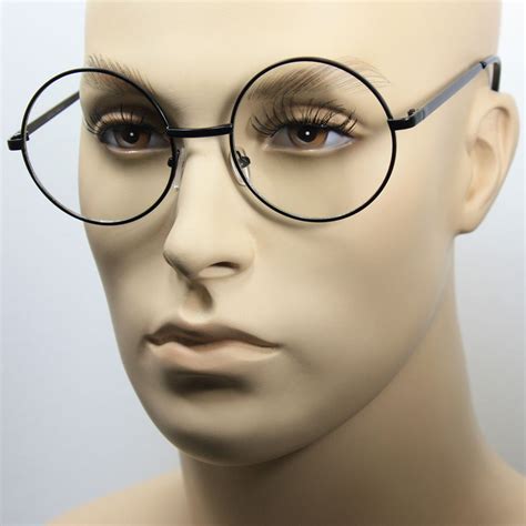 oversized large round eye glasses